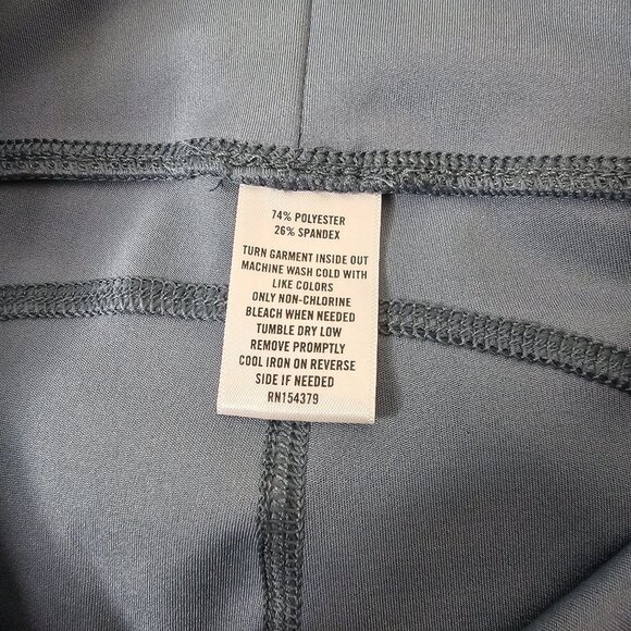 Aeropostale Size Medium Slate Blue Flex High-Rise Pocket Leggings - Picture 9 of 10